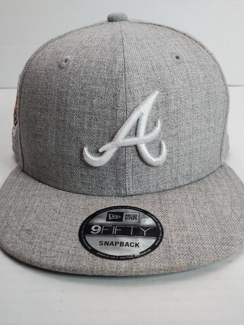 Atlanta Braves 1995 Snap back 9Fifty World Series Heather Gray